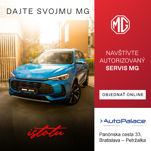 Dajte svojmu MG istotu — autorizovaný servis MG v AutoPalace Panónska Bratislava